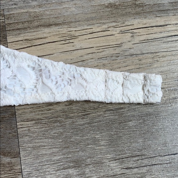 Women's Victoria’s Secret Lace Strapless Bikini Swimsuit Small Large - Picture 6 of 15